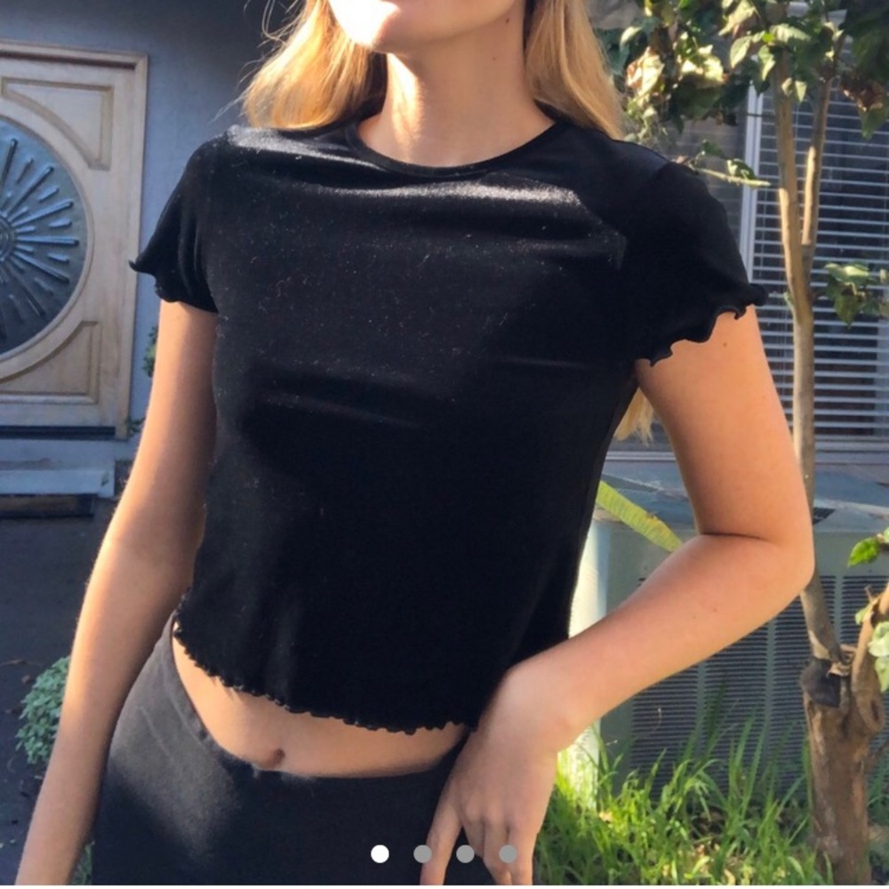 Velvet Black Tee